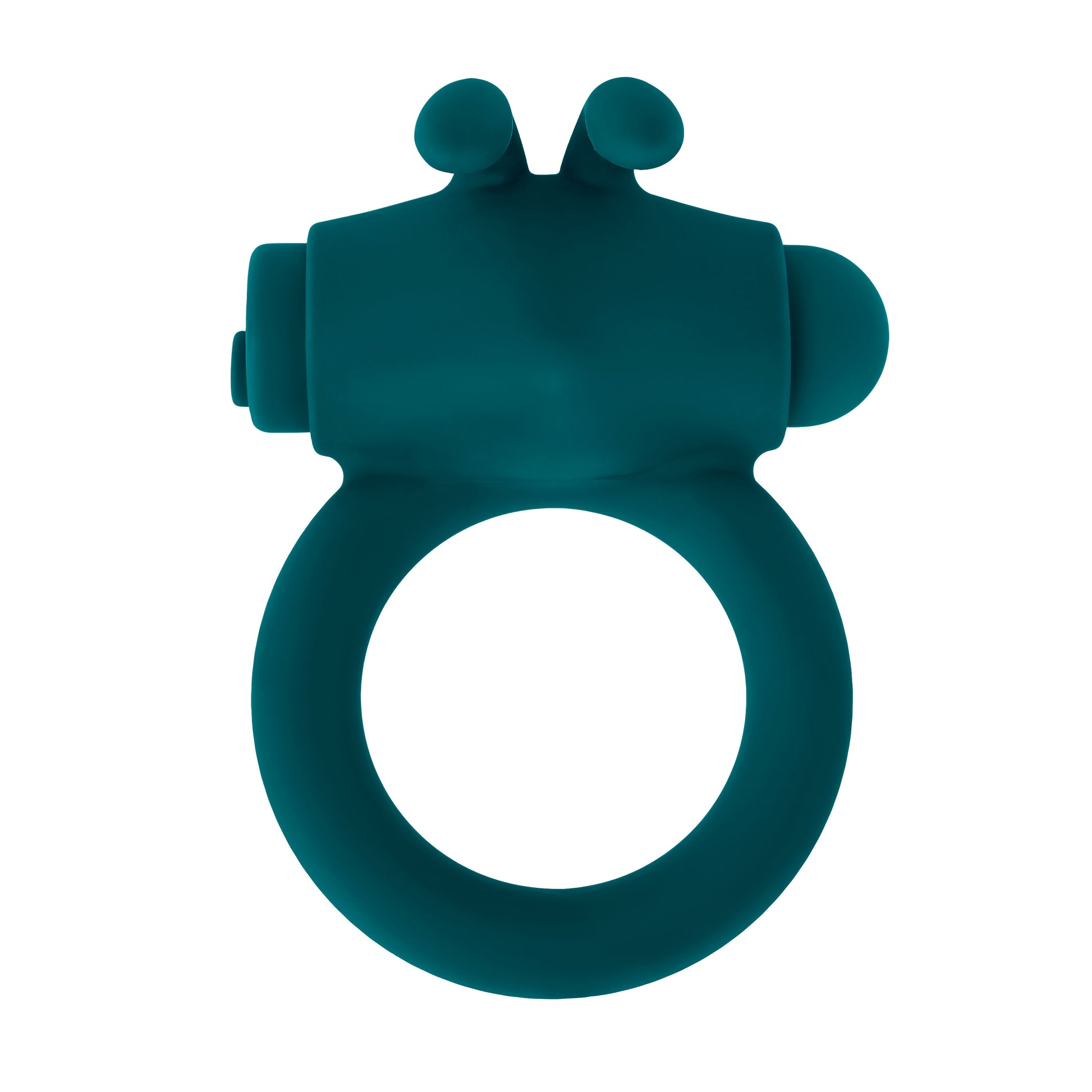 Playboy Pleasure - Bunny Buzzer - Cock Ring - Deep Teal PB-RS-2451-2