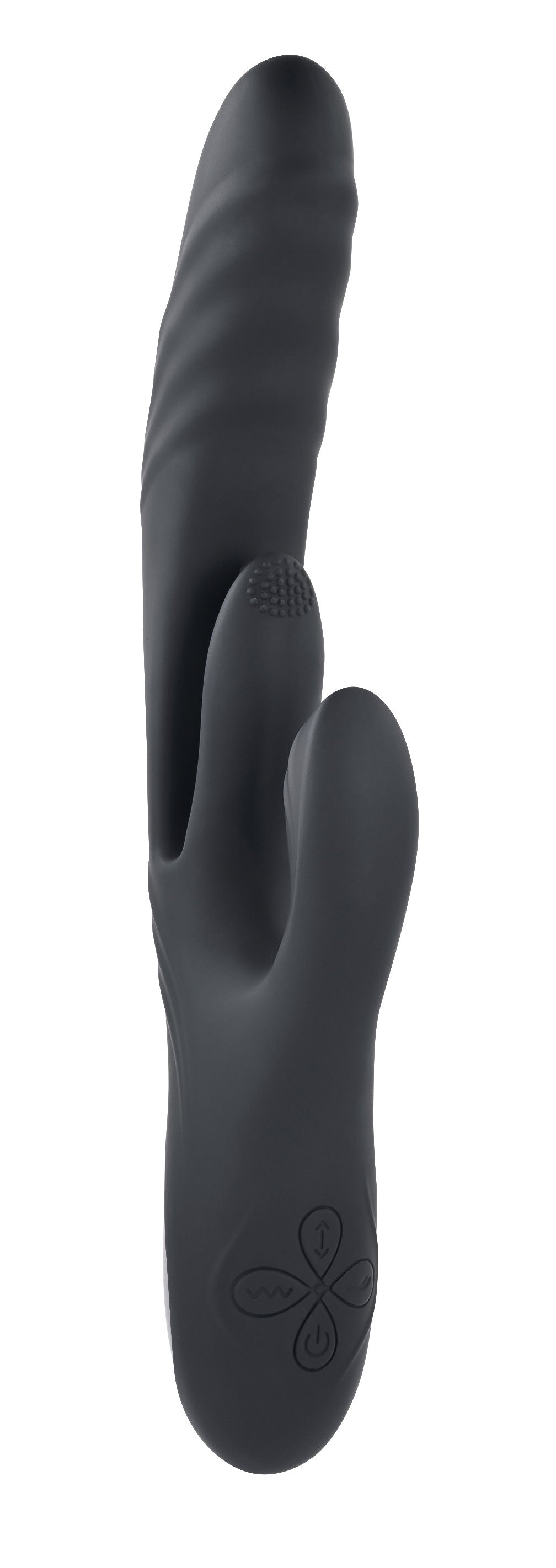 Playboy Pleasure - Rapid Rabbit - Vibrator  - Black PB-RS-1348-2