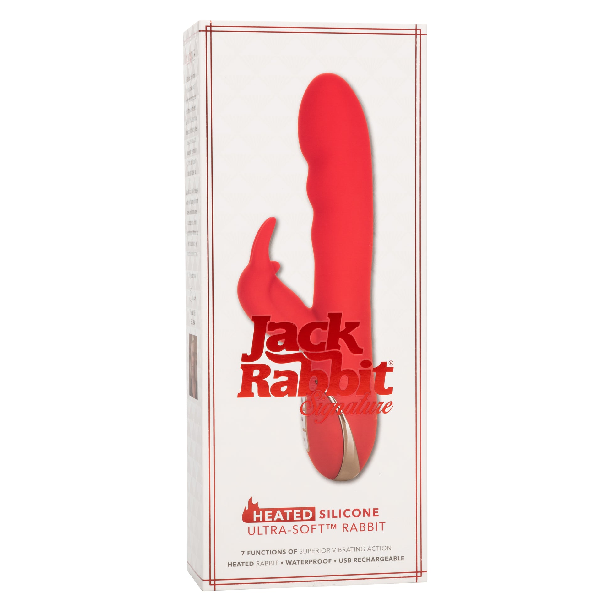 Jack Rabbit Signature Heated Silicone Ultra-Soft  Rabbit SE0609503