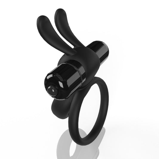 Screaming O 4b - Ohare Wearable Rabbit Vibe -  Black SO-4BHAR-BL