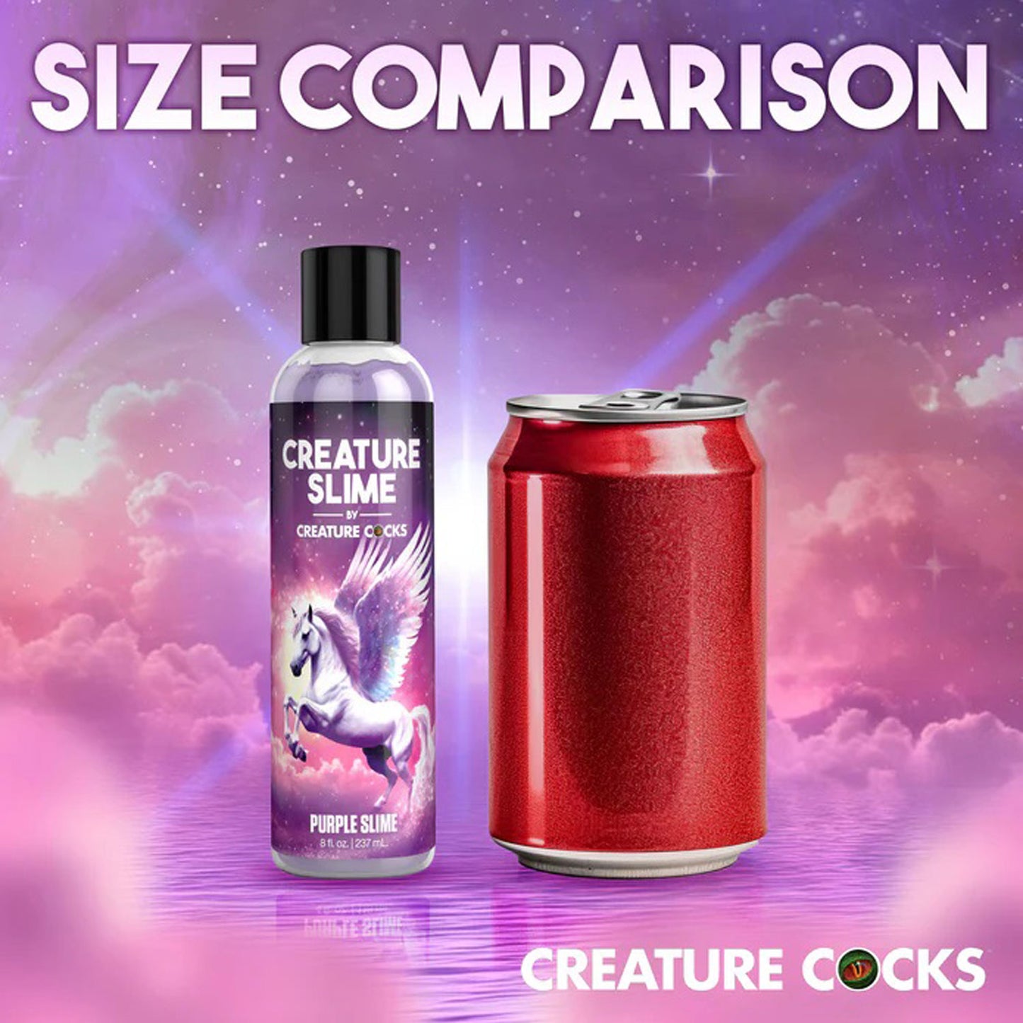 8oz Creature Slime Purple Slime Water-Based - Lubricant CC-AH587-8OZ