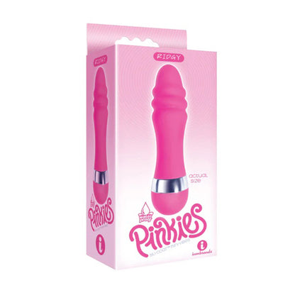 Pinkies Silicoat Mini-Vibe - Ridgy - Pink IC2621