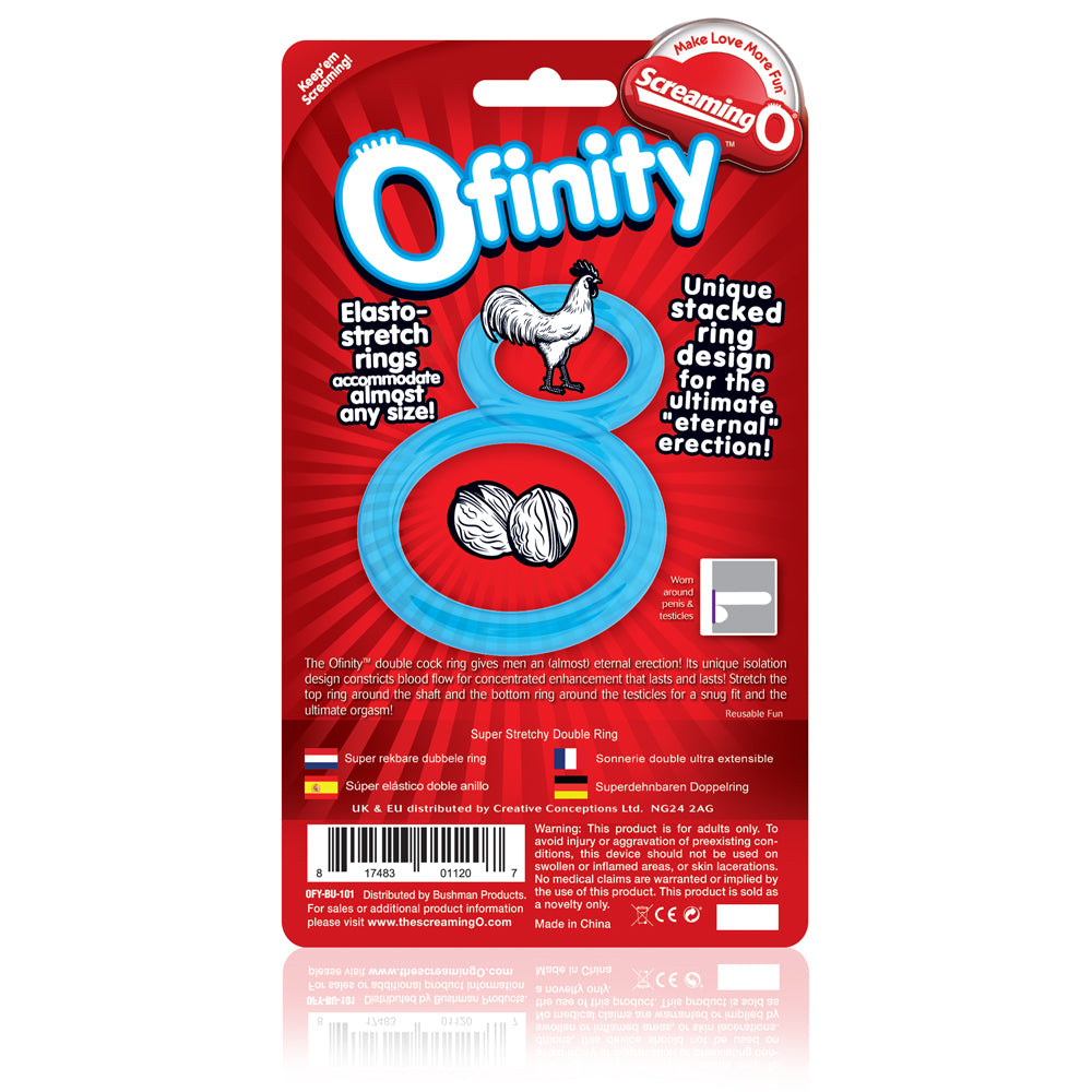 Ofinity Double Ring - Blue OFY-BU-110E