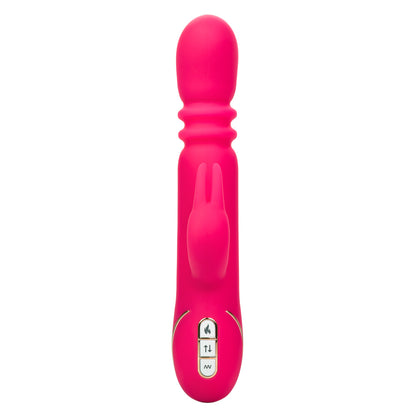 Jack Rabbit Signature Heated Silicone Triple  Fantasy Rabbit - Pink SE0609903