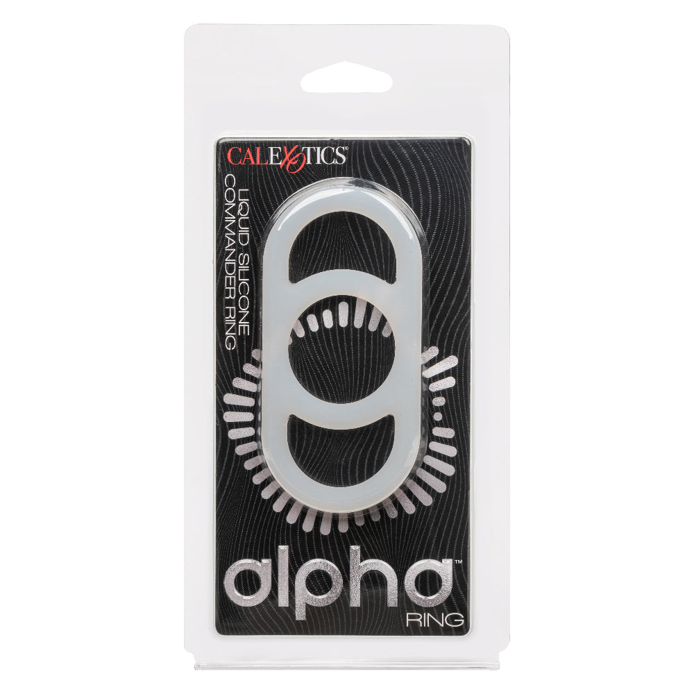 Alpha Liquid Silicone Commander Ring - Natural SE1492202