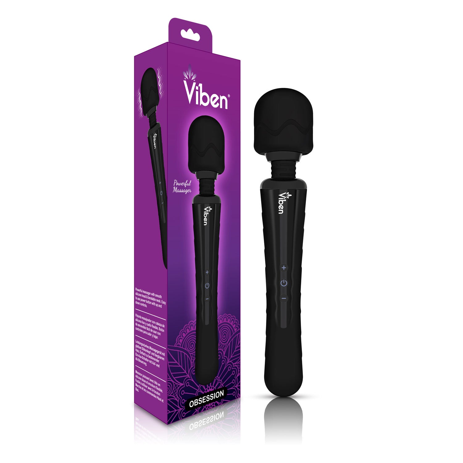 Obsession - Intense Wand Massager - Black VB-66101