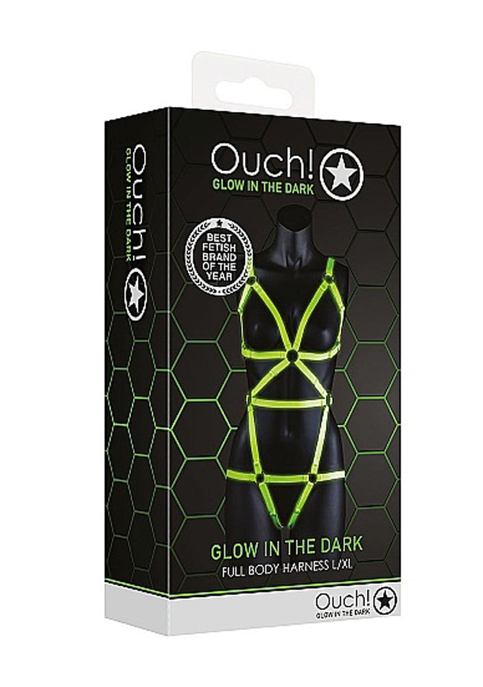 Full Body Harness - Large/xlarge - Glow in the  Dark OU-OU734GLOLXL