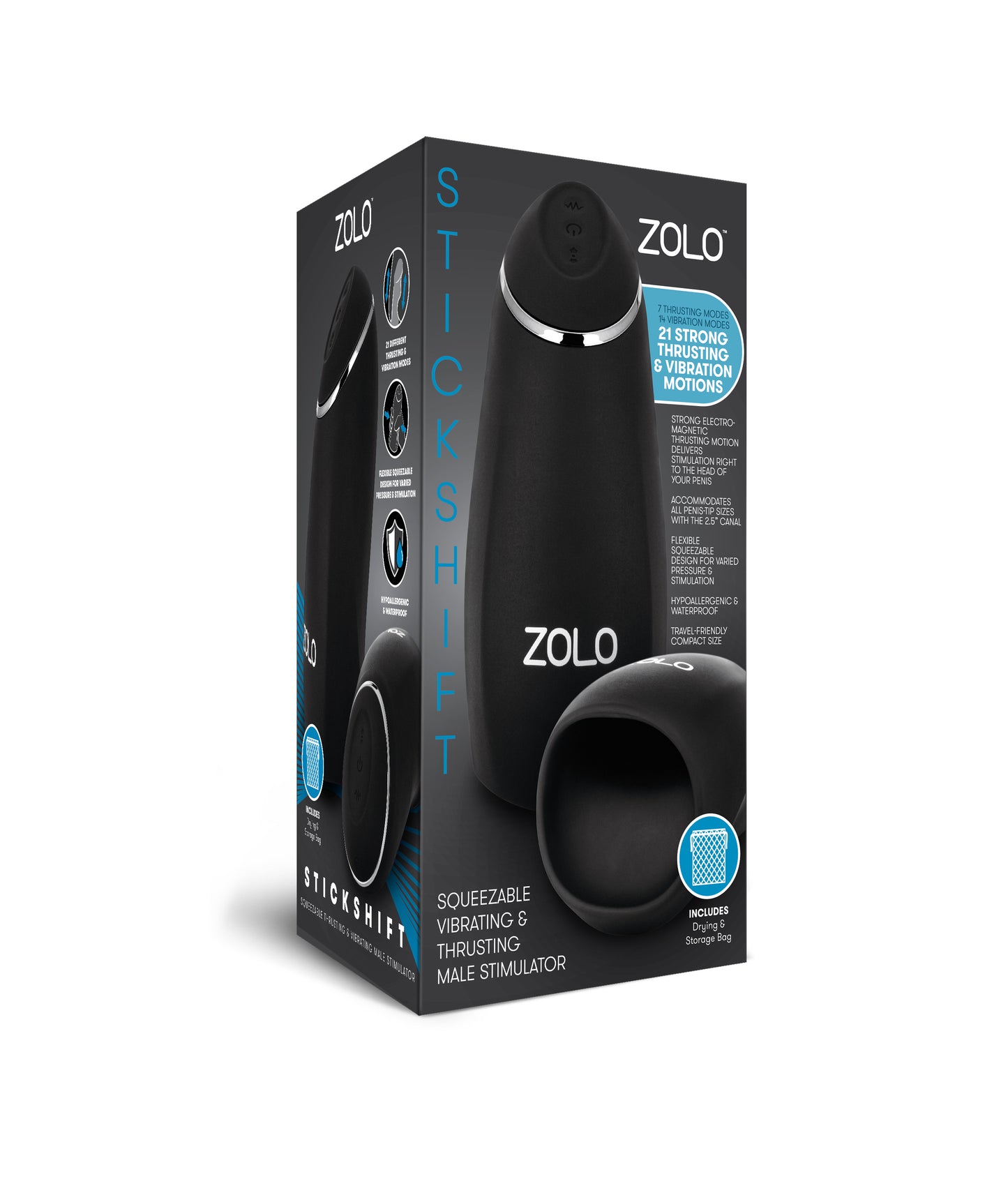 Zolo Stickshift Masturbator X-ZO6033