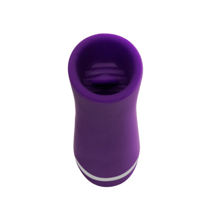 Liki Rechargeable Flicker Vibe - Deep Purple VI-F1113