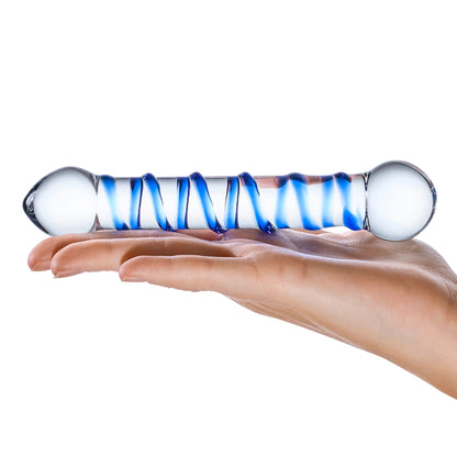 6.5 Inch Spiral Dildo GLAS-150