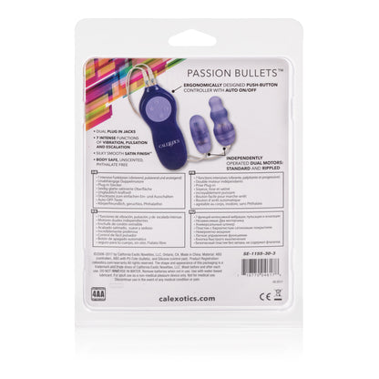 Passion Bullets Bullet and Multi Probe Bullet - Purple SE1155303