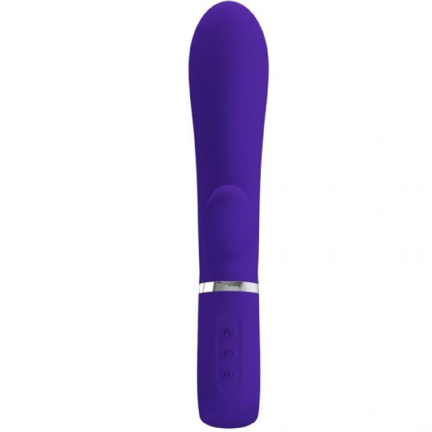 Thomas Super Soft Silicone Rabbit Vibrator -  Purple BI-014621-3