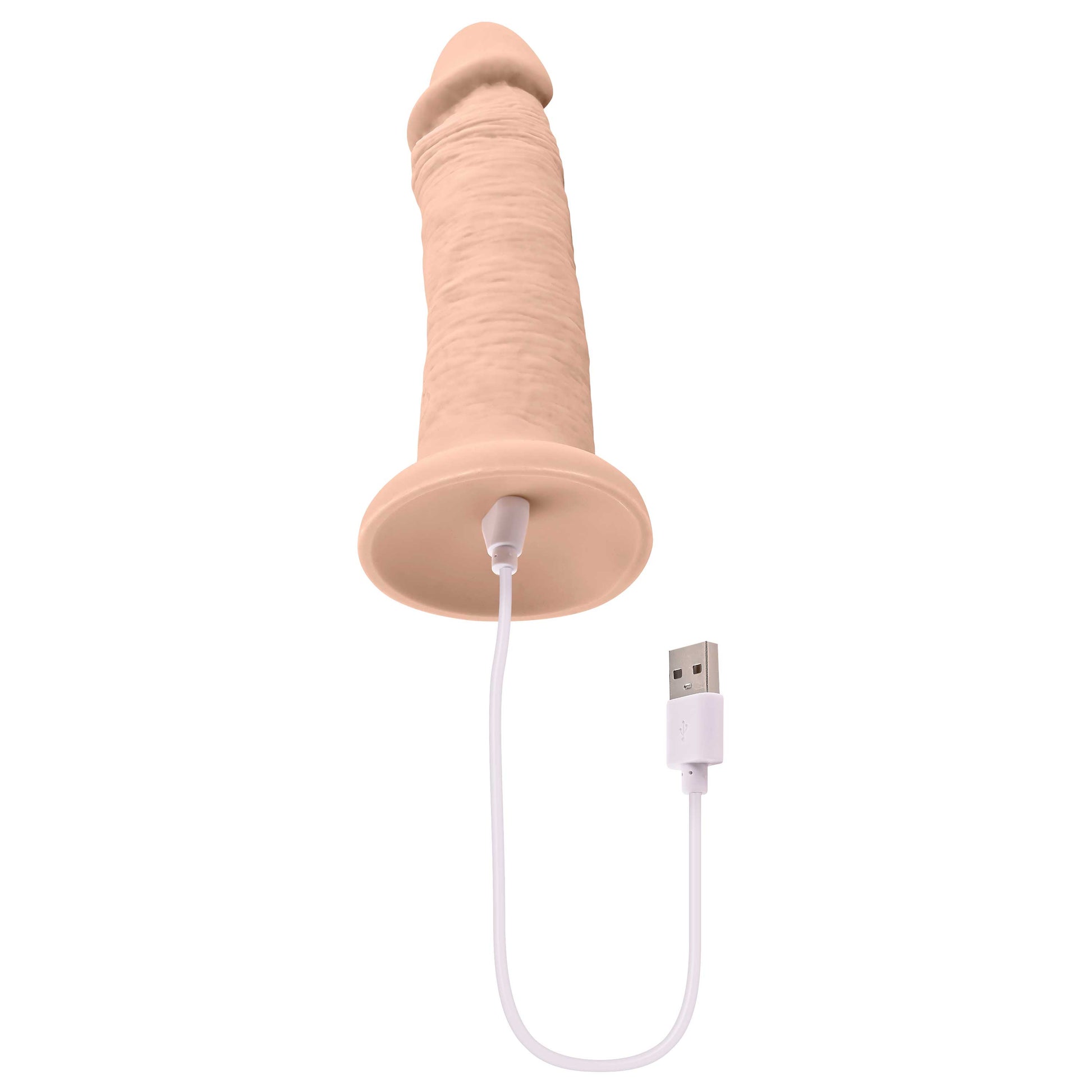 6 Inch Girthy Vibrating Dong - Light EN-RD-2758-2