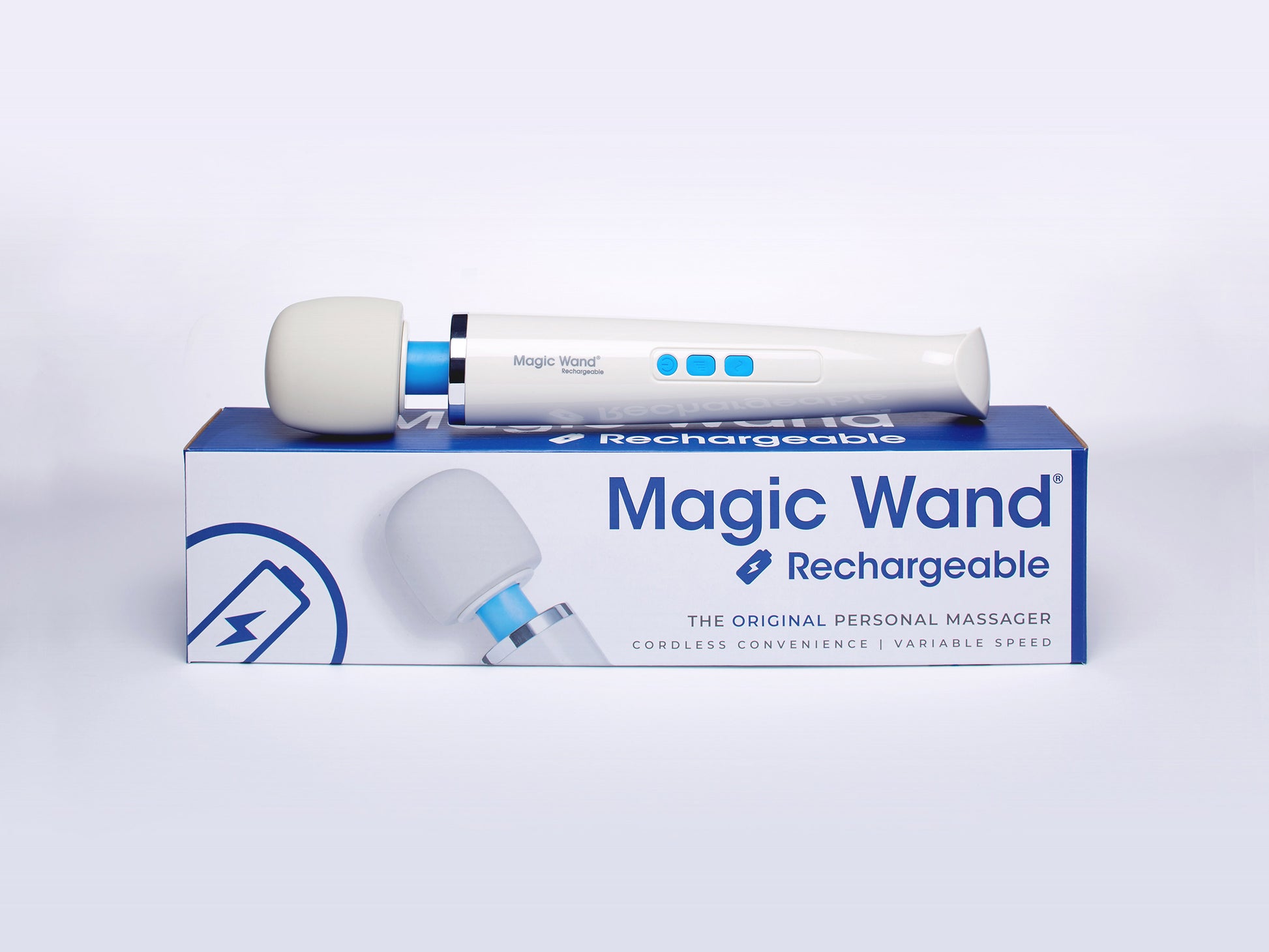 Magic Wand Rechargeable - White HV-270