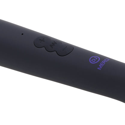 Merci - Rechargeable Power Wand - Ultra - Powerful Silicone Wand Massager - Black DJ2400-11-BX