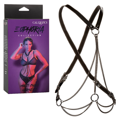 Euphoria Collection Multi Chain Harness - Black SE3101203