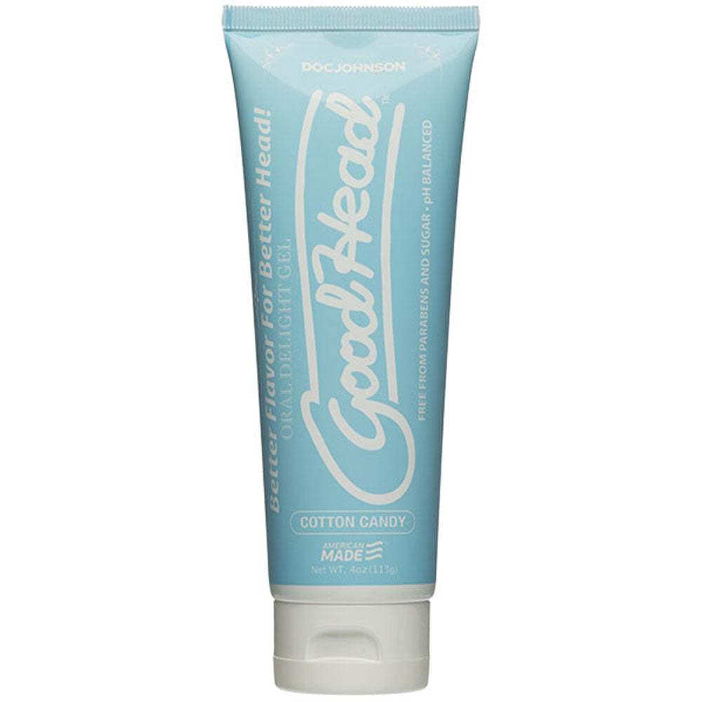 Goodhead - Oral Delight Gel - 4 Oz Tube - Cotton  Candy DJ1360-09-BX