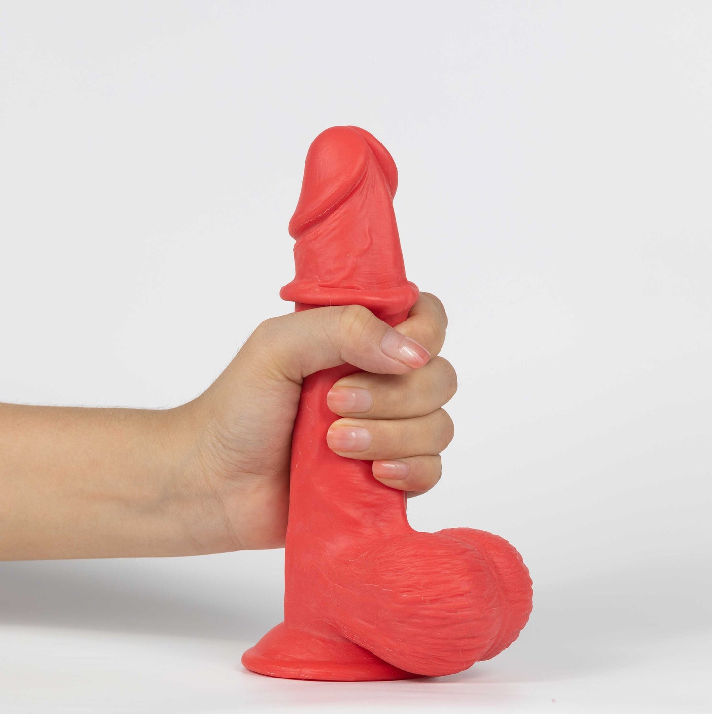 Get Lucky Ms. Ruby 7.5 Inch Dildo - Red TMN-GL-4592