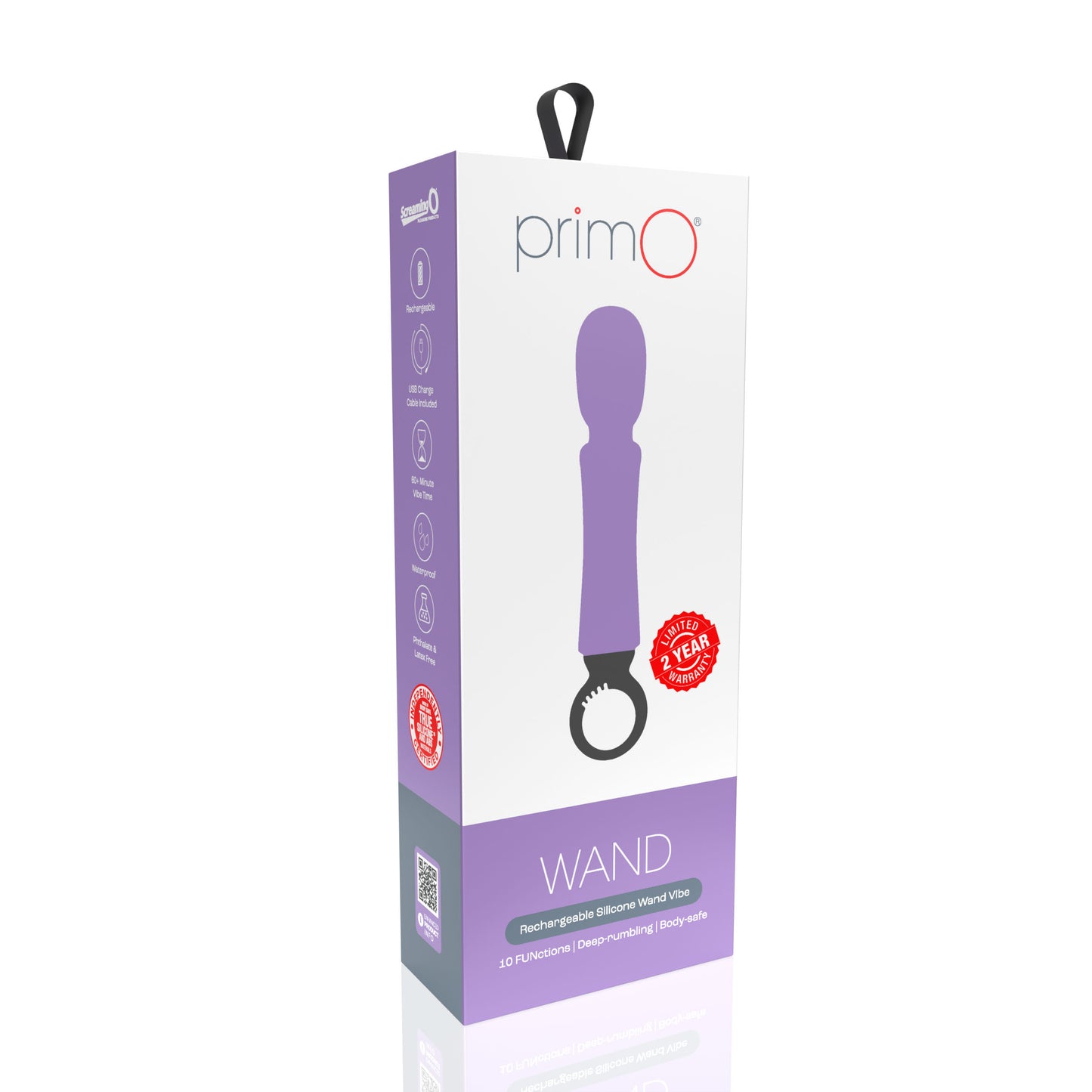 Primo Wand Rechargeable Vibe - Lilac AP1-LL