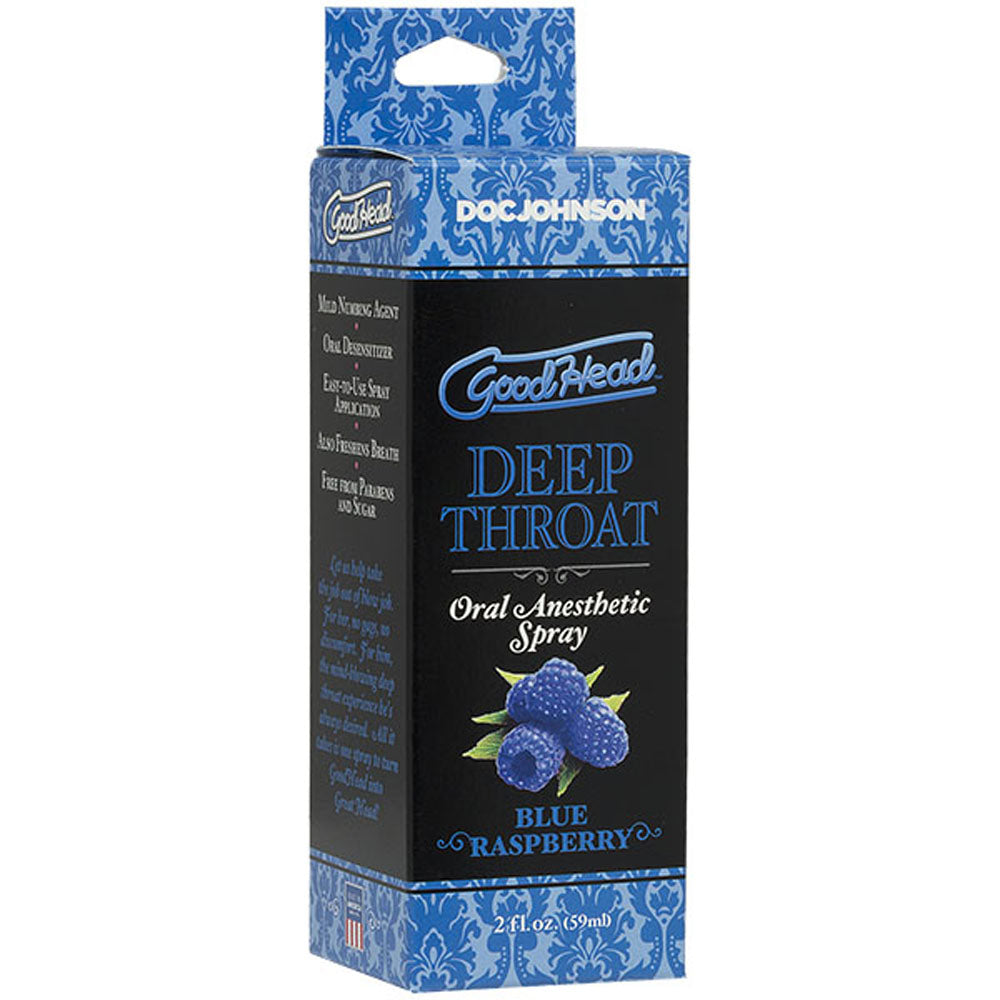 Goodhead - Deep Throat Spray - Blue Raspberry DJ1360-39-BX