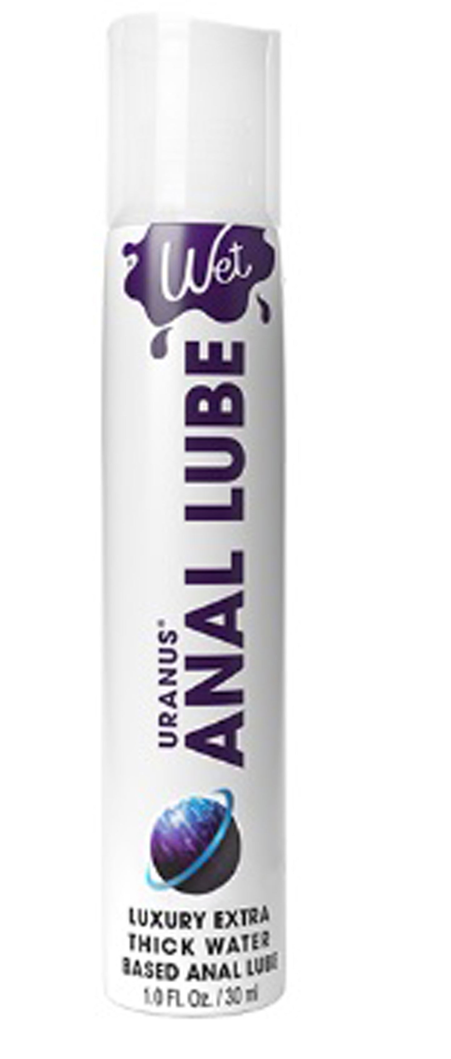 Wet Anal Lube 1oz Uranus Extra Thick Water Based WT35021