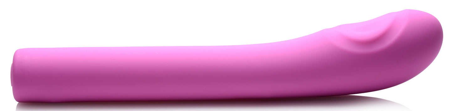 5 Star 9x Pulsing G-Spot Silicone Vibrator - Pink INM-AG600-PINK