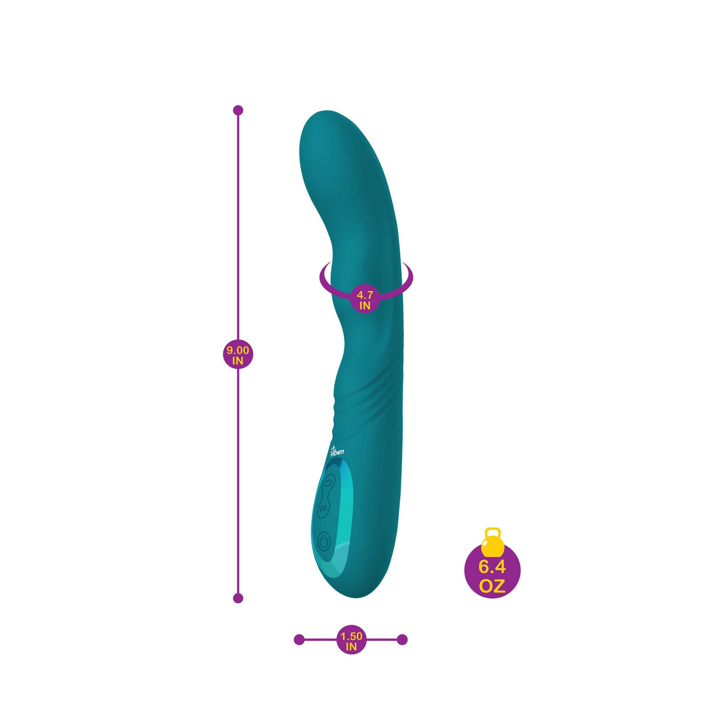 Swagger - Ocean - Wriggling G-Spot  Vibe VB-75018