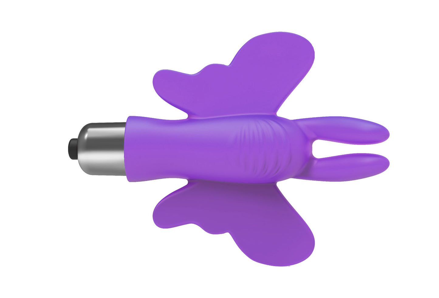 The 9's Flirt Finger Butterfly Finger Vibrator - Purple ICB2671-2