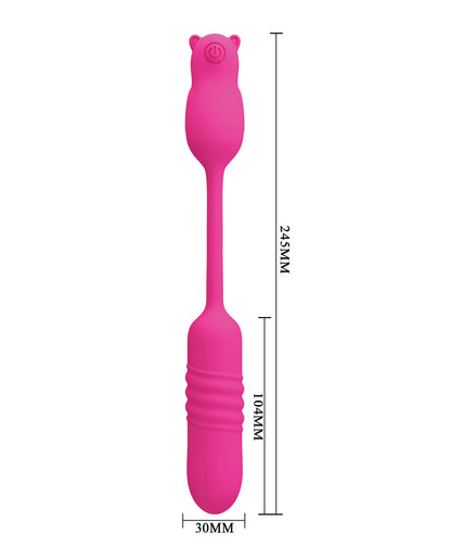 Pretty Love Nobikuma Thrusting Egg - Fuchsia BI-300011