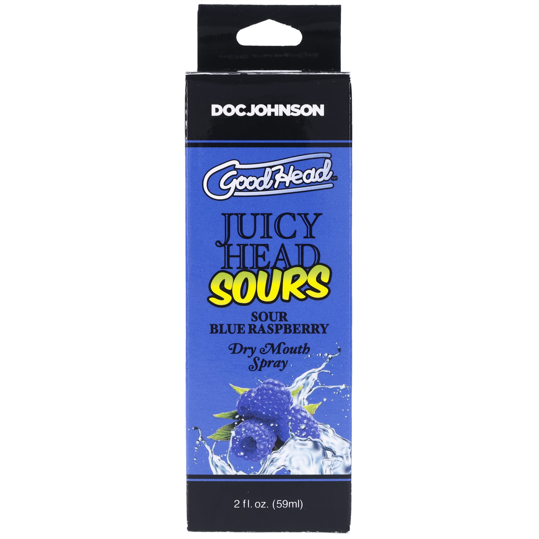 Goodhead - Juicy Head - Dry Mouth Spray - Sour  Blue Raspberry - 2 Oz DJ1363-02-BX