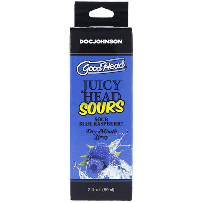 Goodhead - Juicy Head - Dry Mouth Spray - Sour  Blue Raspberry - 2 Oz DJ1363-02-BX