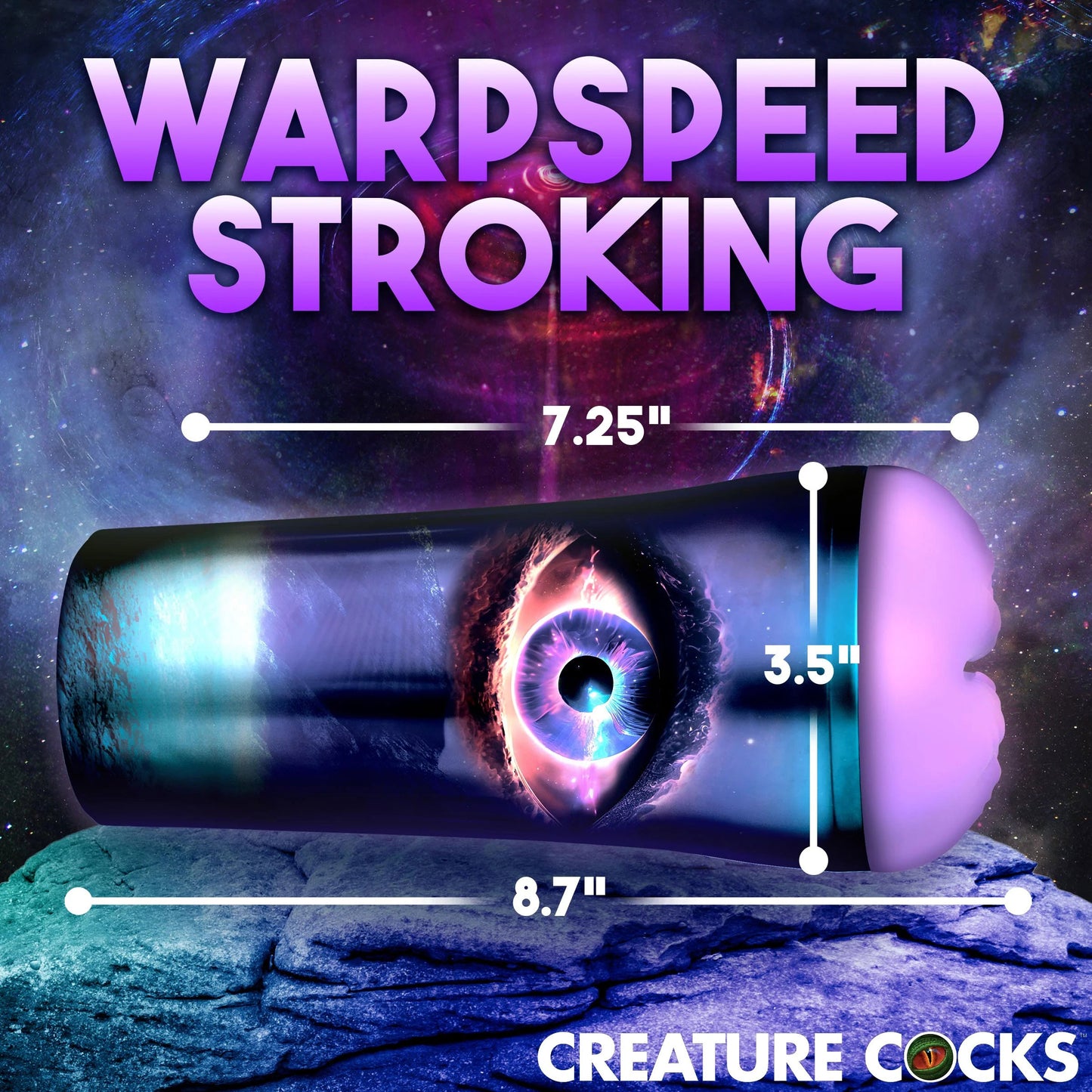 Wormhole Alien Stroker - Purple CC-AH240-PUR