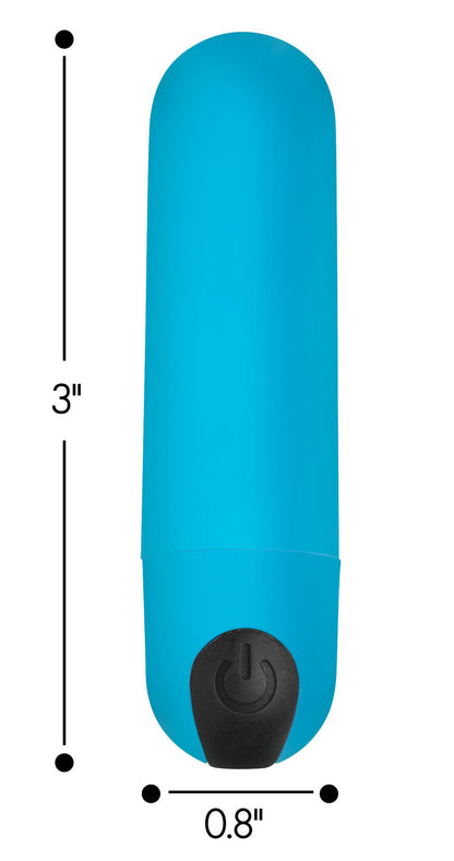 Bang Vibrating Bullet With Remote Control - Blue BNG-AG366-BLU