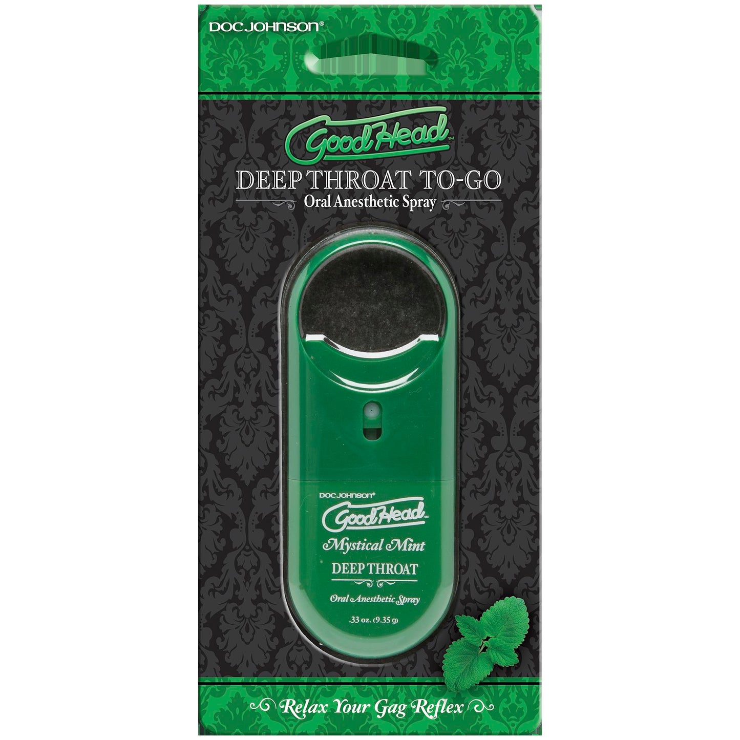 Good Head to Go Deep Throat Spray  - Mystical Mint DJ1360-31-CD