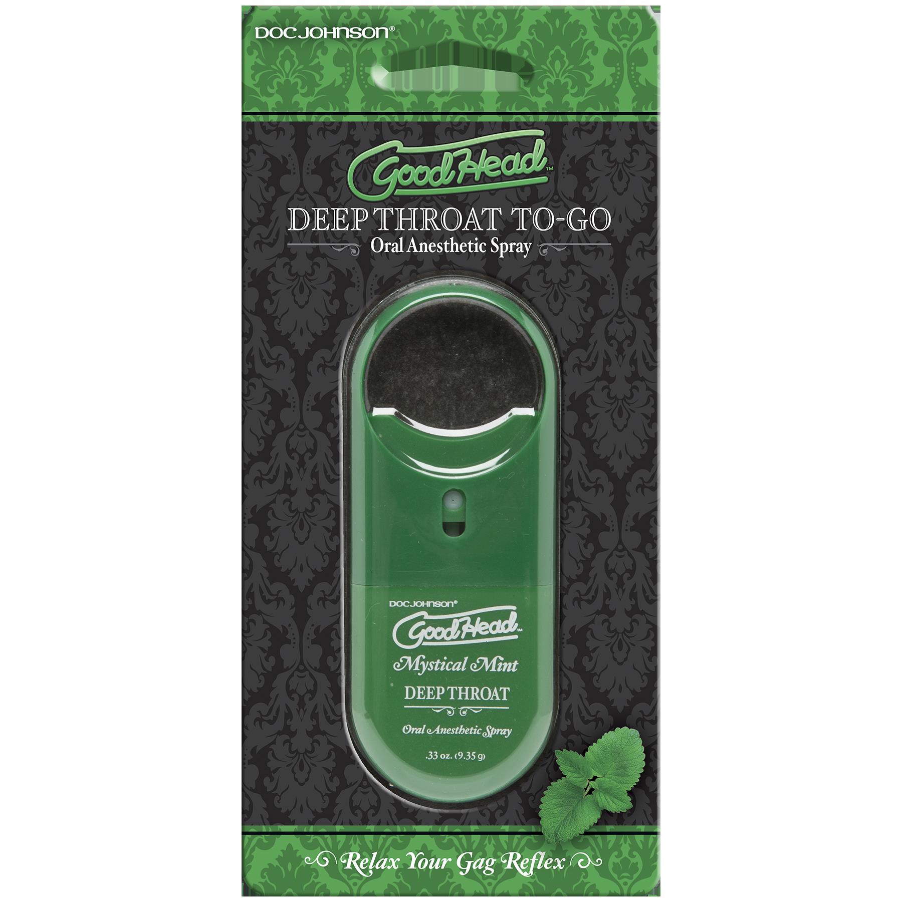 Good Head to Go Deep Throat Spray  - Mystical Mint DJ1360-31-CD