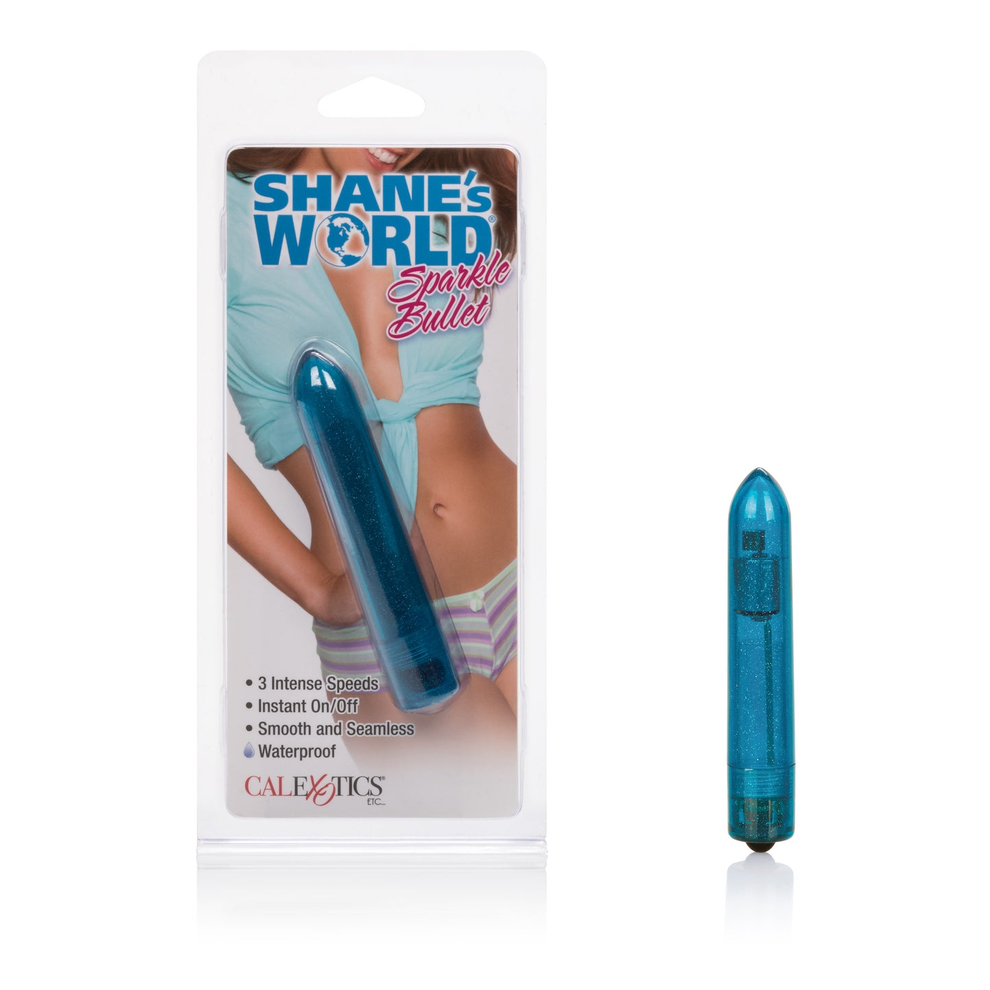 Shane's World Sparkle Bullet - Blue SE0065102