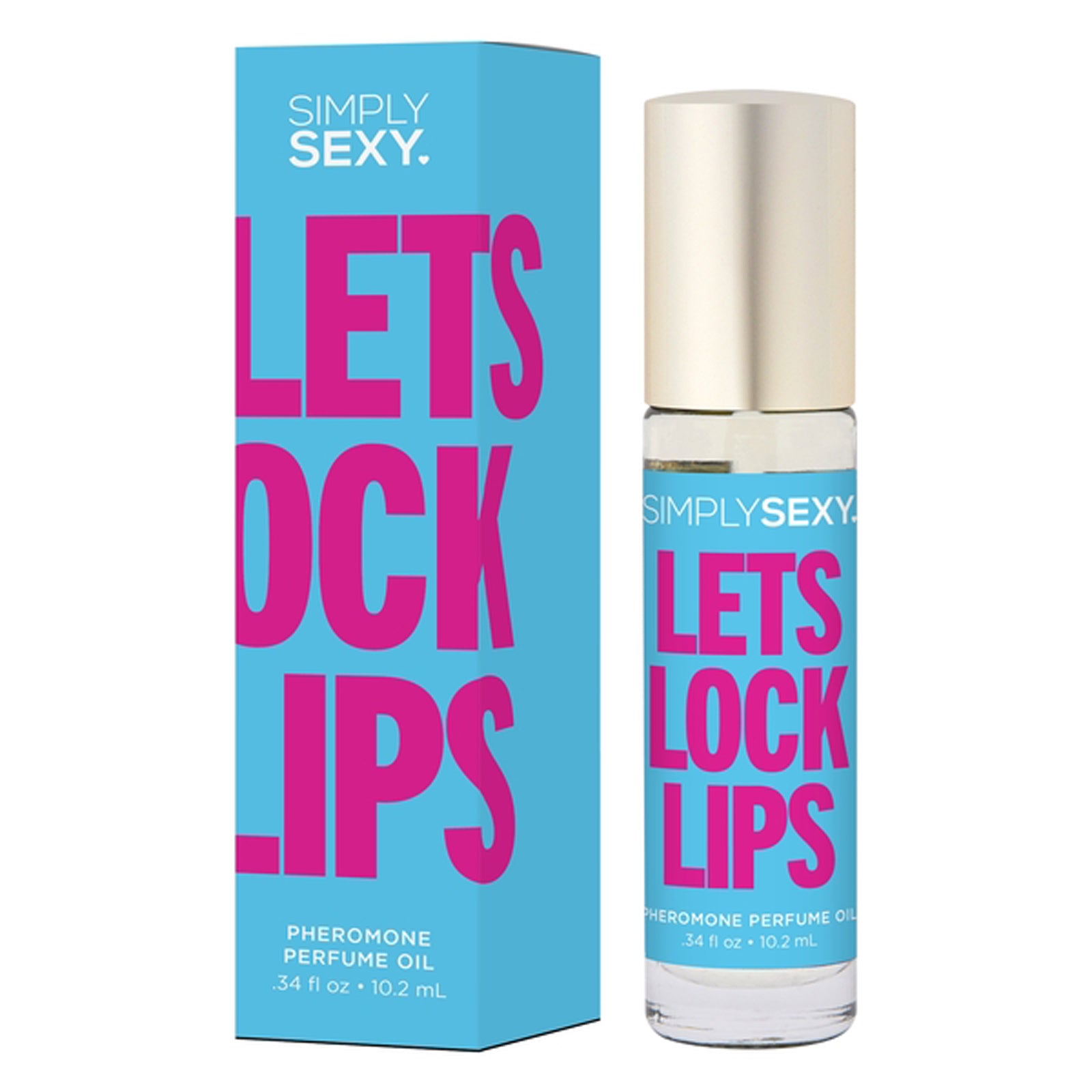 Simply Sexy Pheromone Perfume Oil Lets Lock Lips Roll on .34 Oz SSY4002-10