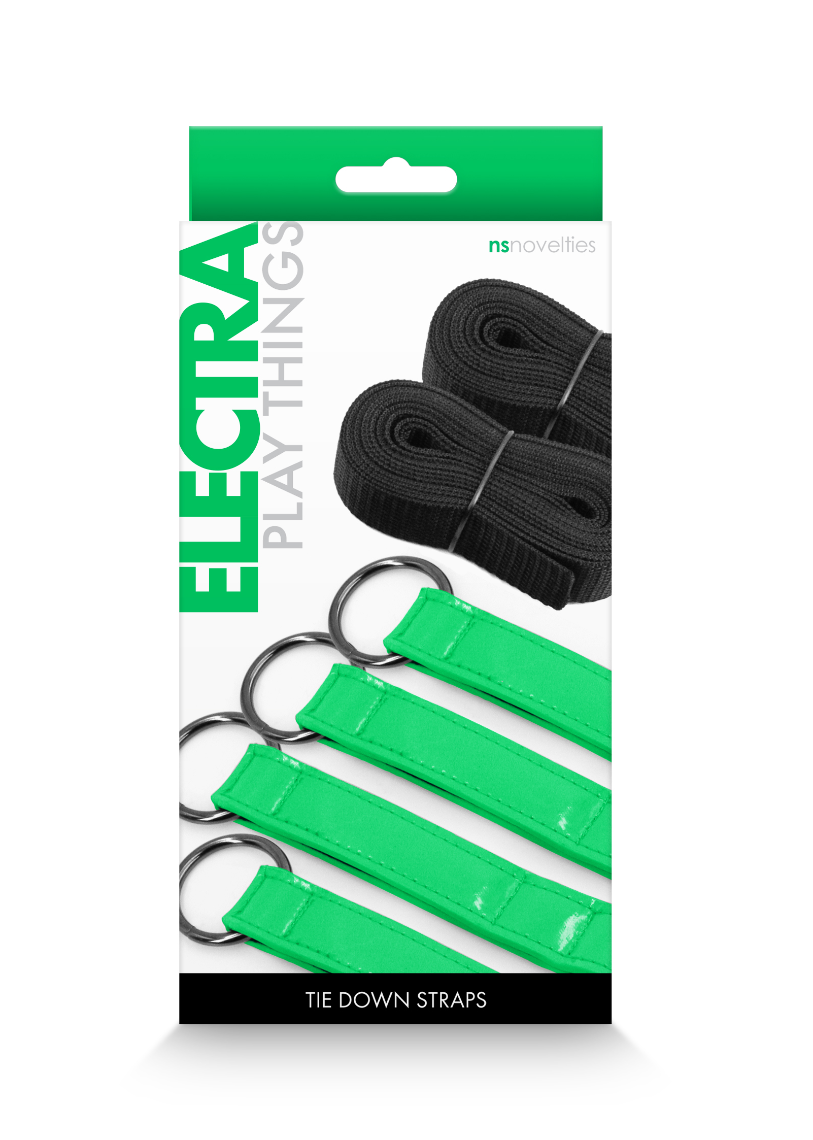 Electra Play Things - Tie Down Straps - Green NSN-1310-78