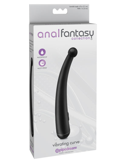 Anal Fantasy Collection Vibrating Curve - Black PD4652-23