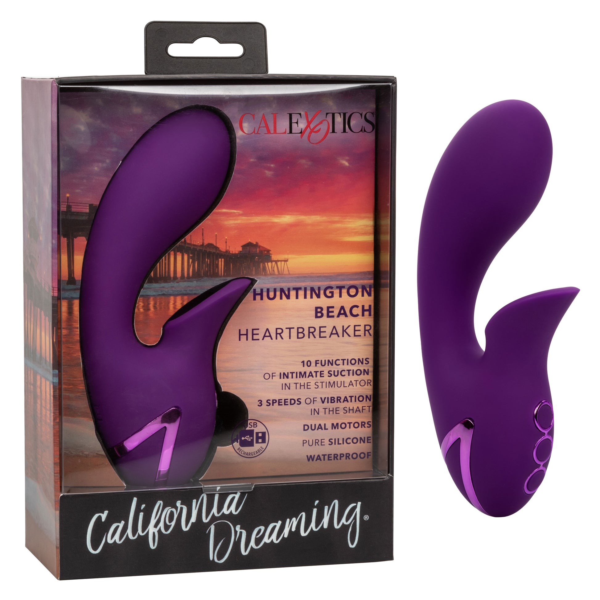 California Dreaming Huntington Beach Heartbreaker  - Purple SE4349253