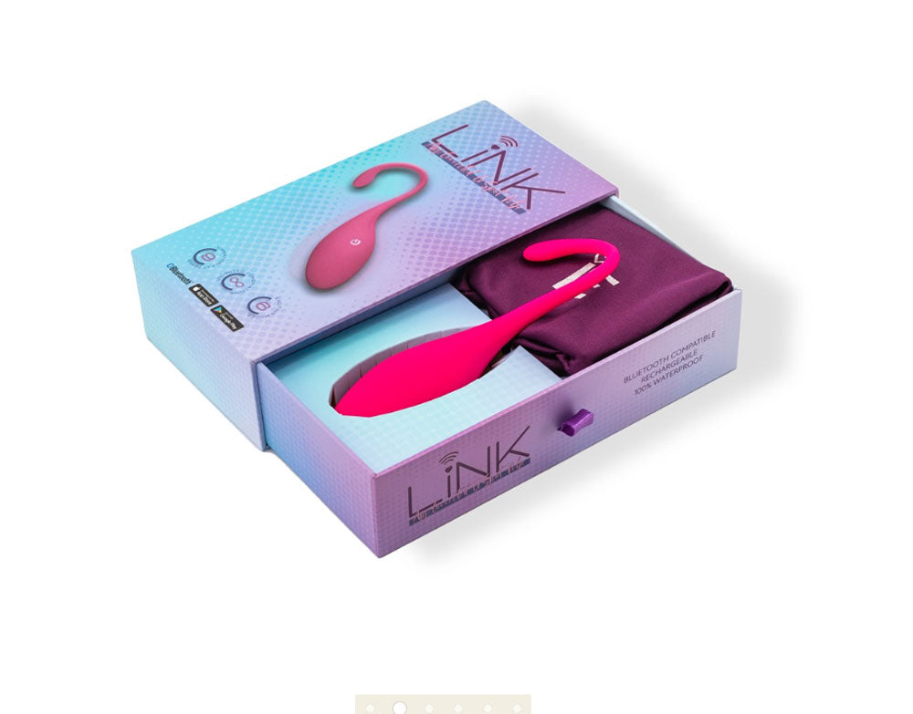 Link App Connected G-Spot Vibe - Pink LN-537278P