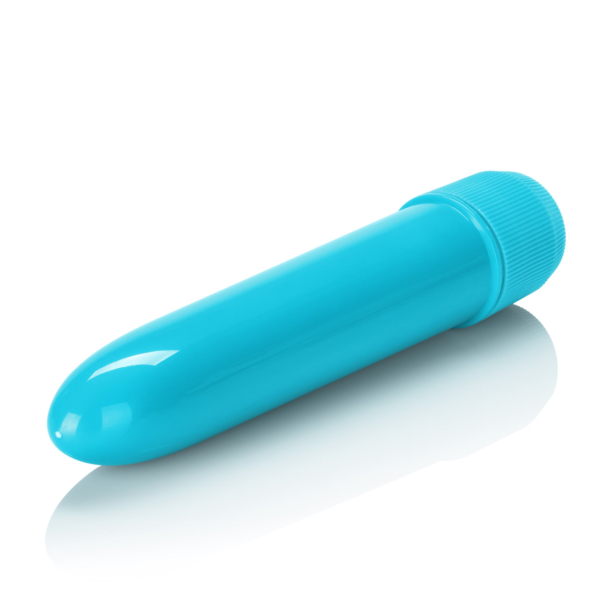 Mini Neon Multi-Speed Vibe 4.5 Inches - Blue SE0542122