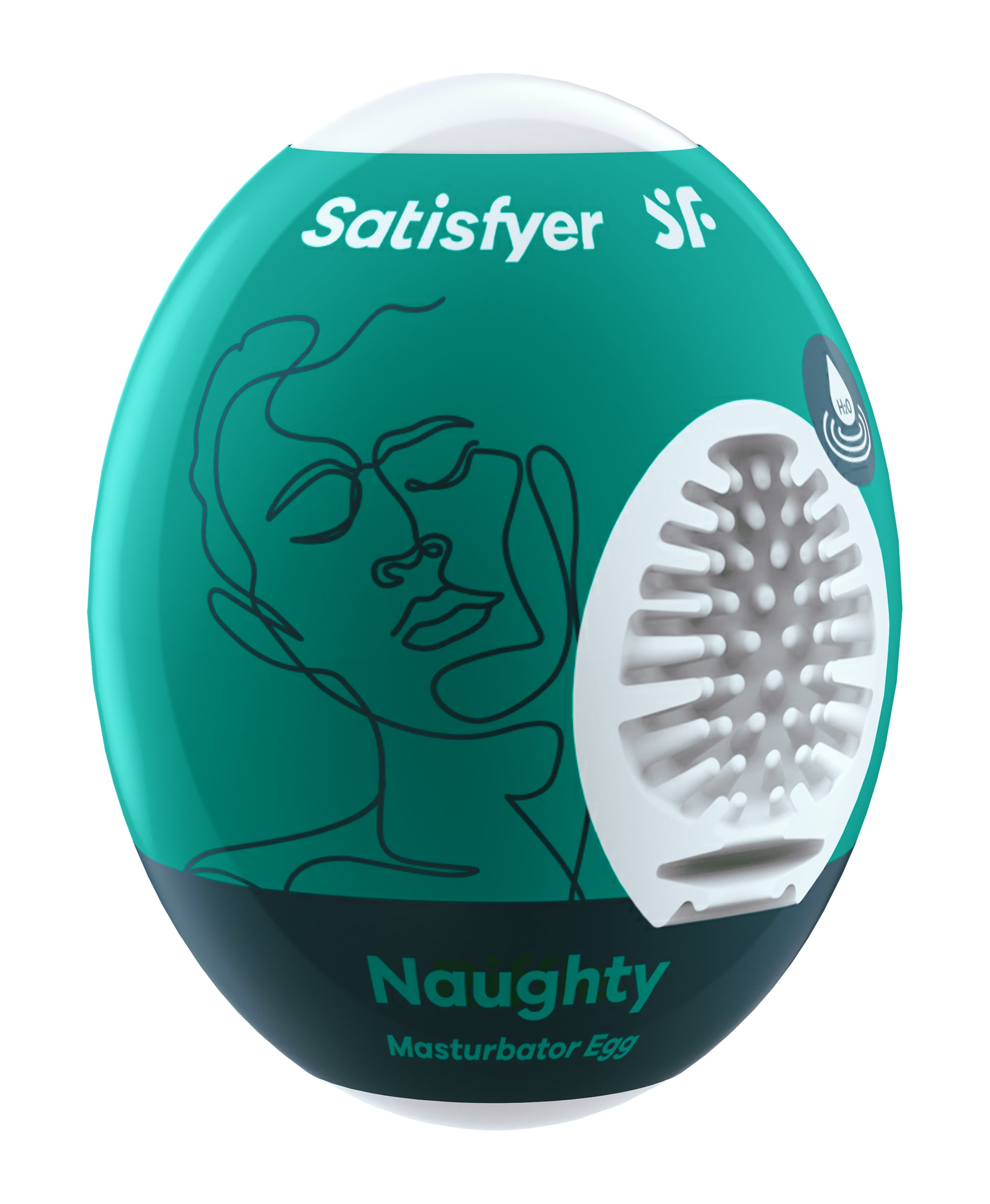 3 Pc Set Masturbator Egg - Naughty SAT-9043477