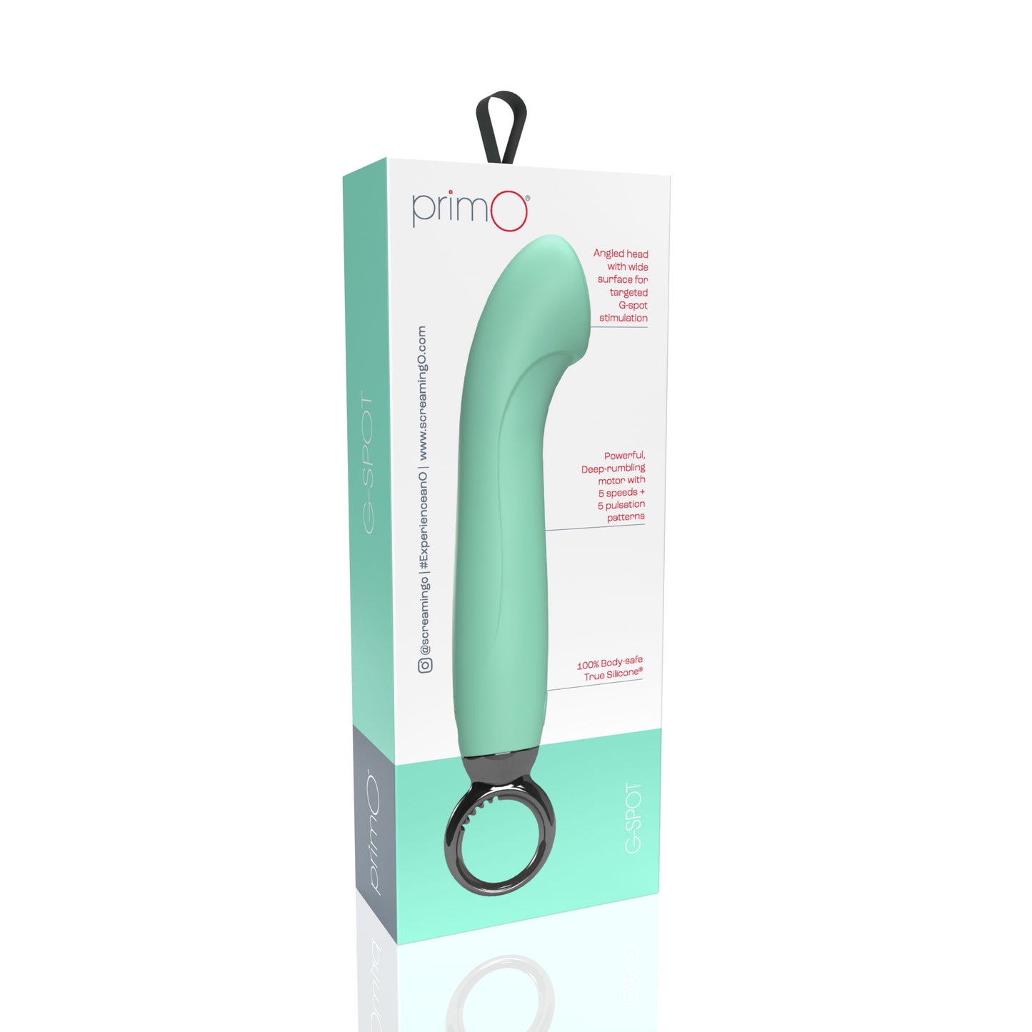 Primo G-Spot Rechargeable Vibrator - Kiwi AP3-KW