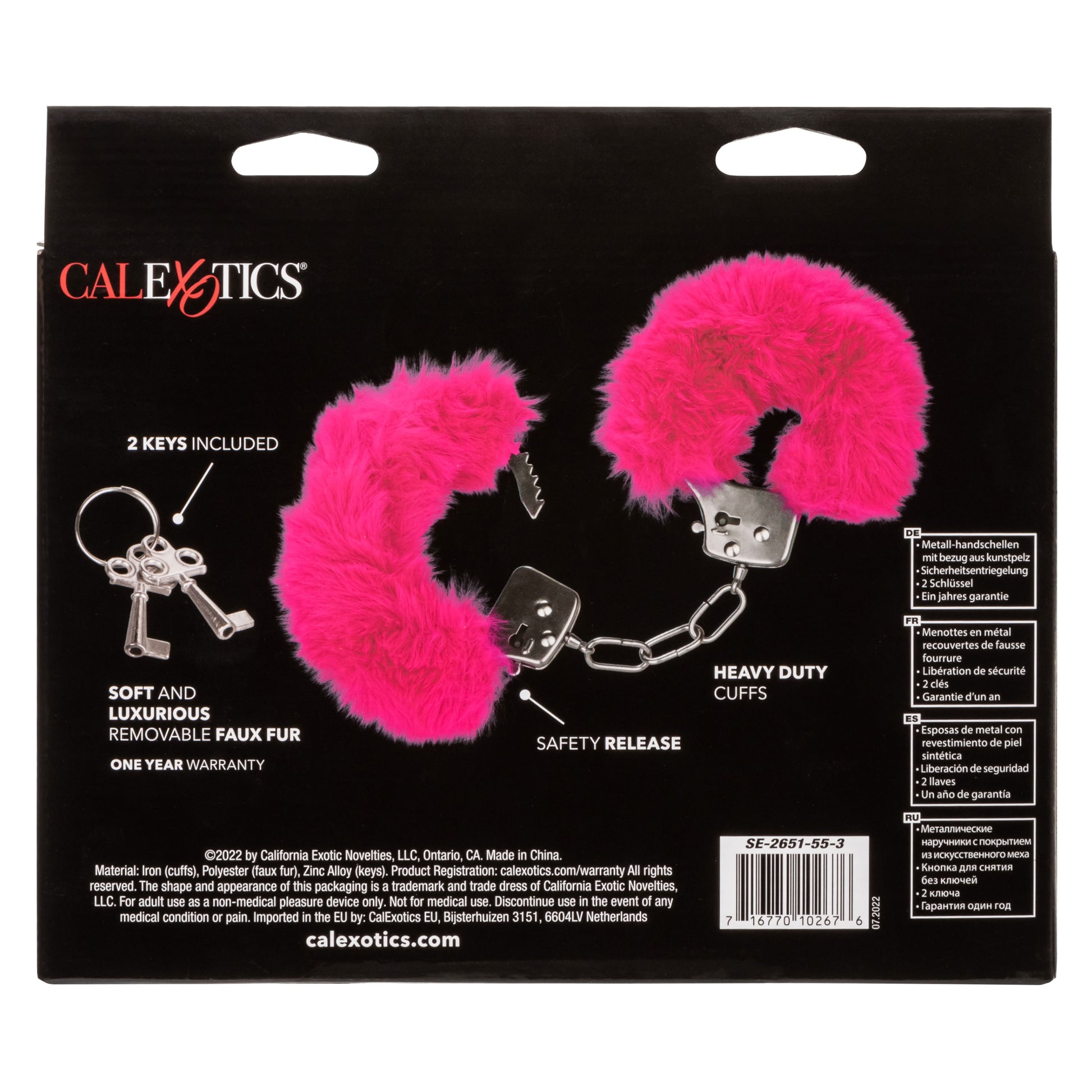 Ultra Fluffy Furry Cuffs - Pink SE2651553