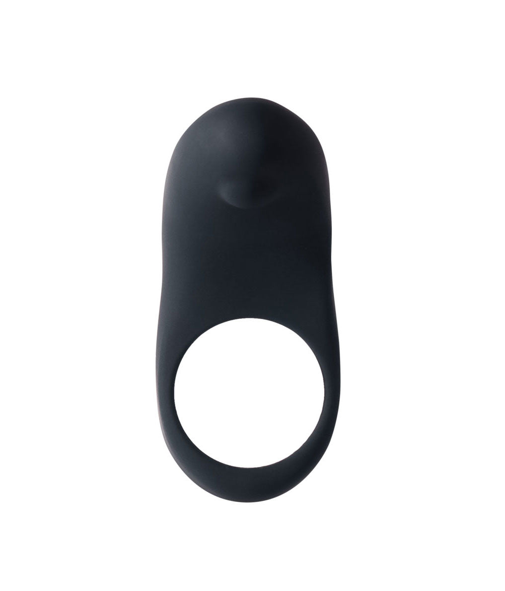 Rev Rechargeable Vibrating C-Ring - Black VI-R1008