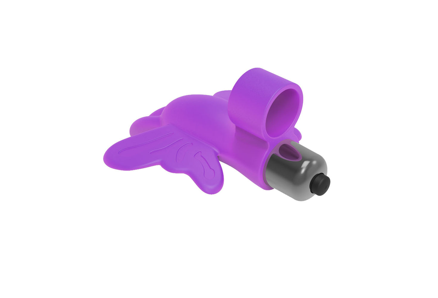 The 9's Flirt Finger Butterfly Finger Vibrator - Purple ICB2671-2