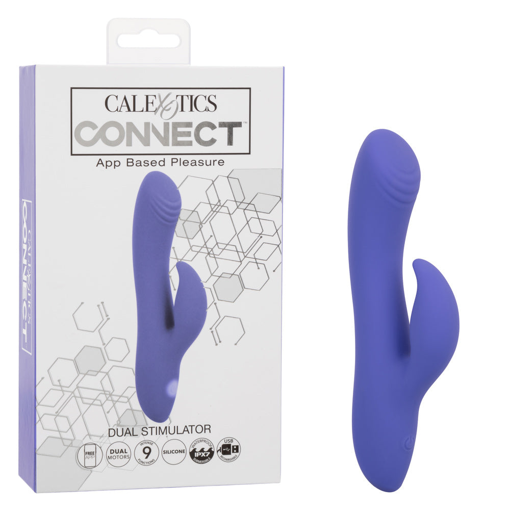 Calexotics Connect Dual Stimulator - Periwinkle SE0001203