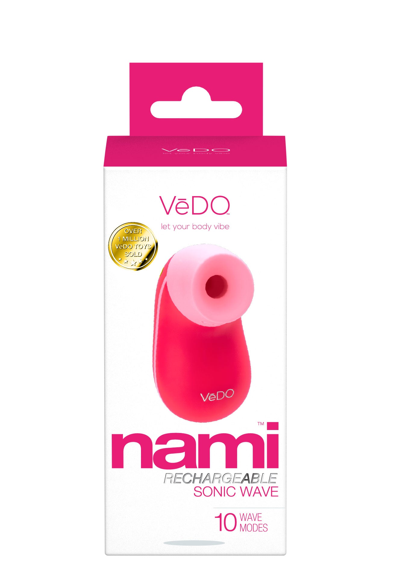 Nami Rechargeable Sonic Vibe - Foxy Pink VI-F1009