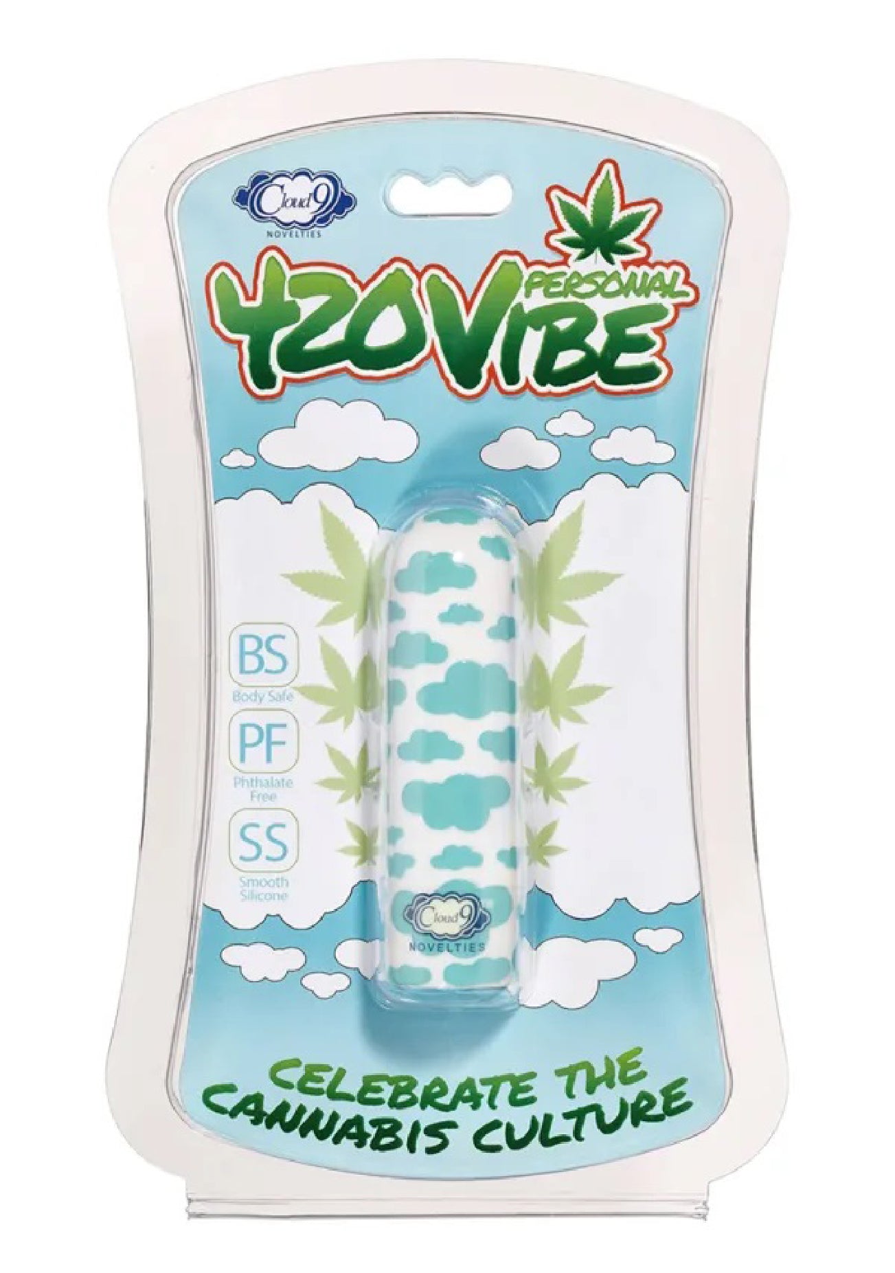 420 Stubby Vibe Cloud - White/blue WTC603